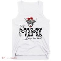 This Mimi Loves Her Herd Cow Mother's Day Tank Top thumb 0