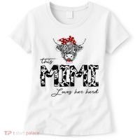 This Mimi Loves Her Herd Cow Mother's Day Women's T-Shirt thumb 0