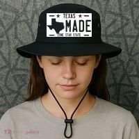 Texas Made Lone Star License Plate Bucket Hat thumb 3