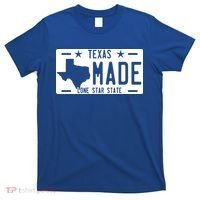 Texas Made Lone Star License Plate T-Shirt thumb 0