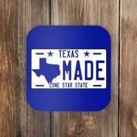 Texas Made Lone Star License Plate Coaster thumb 0