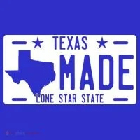 Texas Made Lone Star License Plate Toddler Hoodie thumb 2
