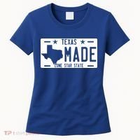 Texas Made Lone Star License Plate Women's T-Shirt thumb 0