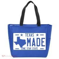 Texas Made Lone Star License Plate Tote Bag thumb 0
