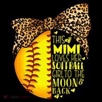 This Mimi Loves Her Softball Mother'S Day Leopard Coffee Mug thumb 5
