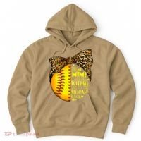 This Mimi Loves Her Softball Mother'S Day Leopard Hoodie thumb 0