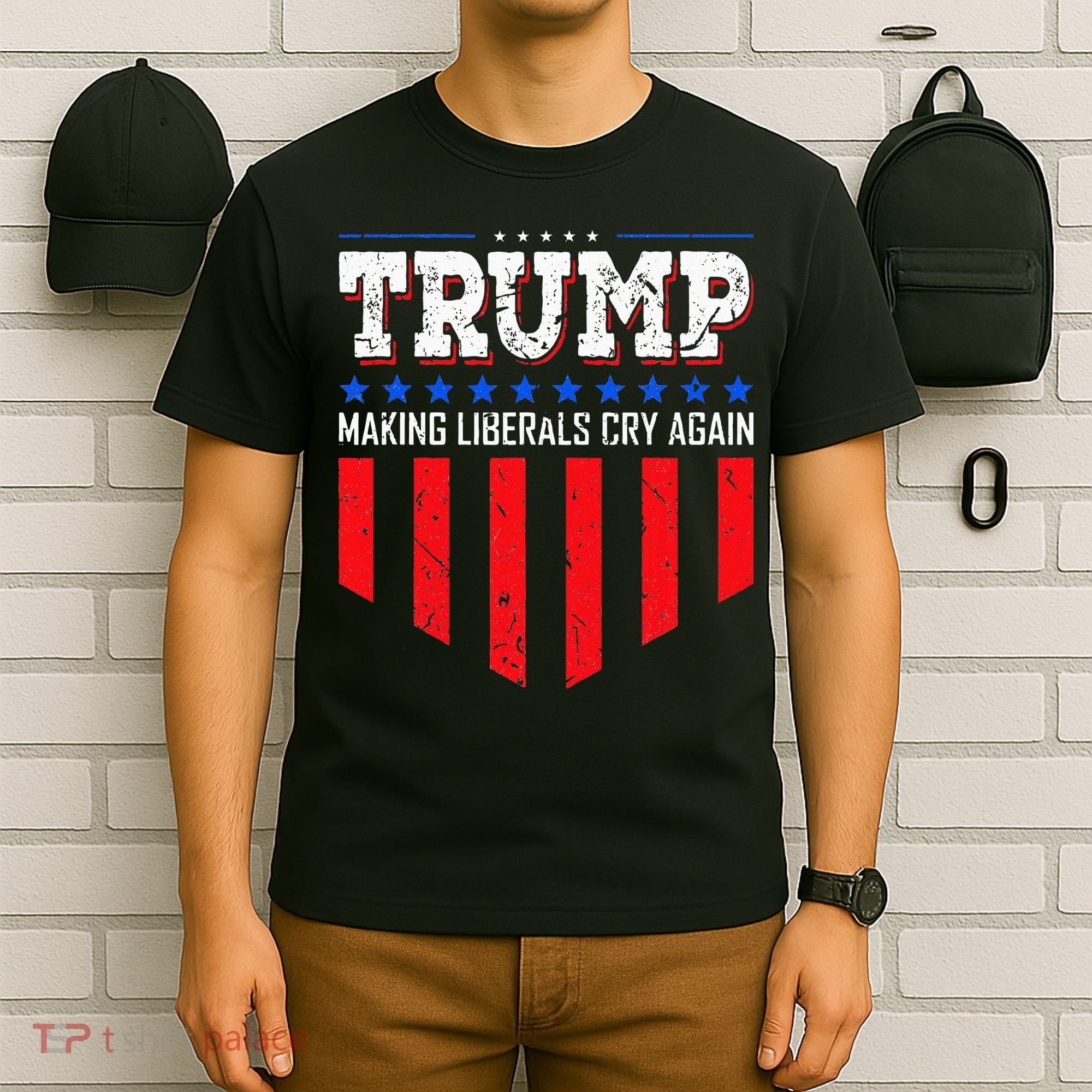 Trump Making Liberals Cry Again Funny Election T-Shirt