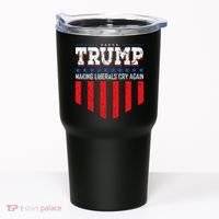 Trump Making Liberals Cry Again Funny Election Tumbler thumb 0