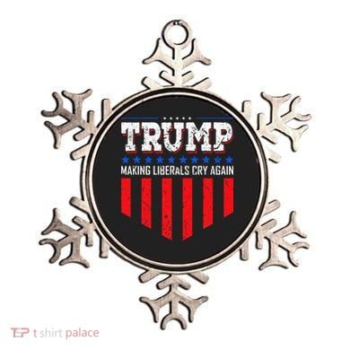 Trump Making Liberals Cry Again Funny Election Ornament