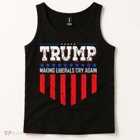 Trump Making Liberals Cry Again Funny Election Tank Top thumb 2