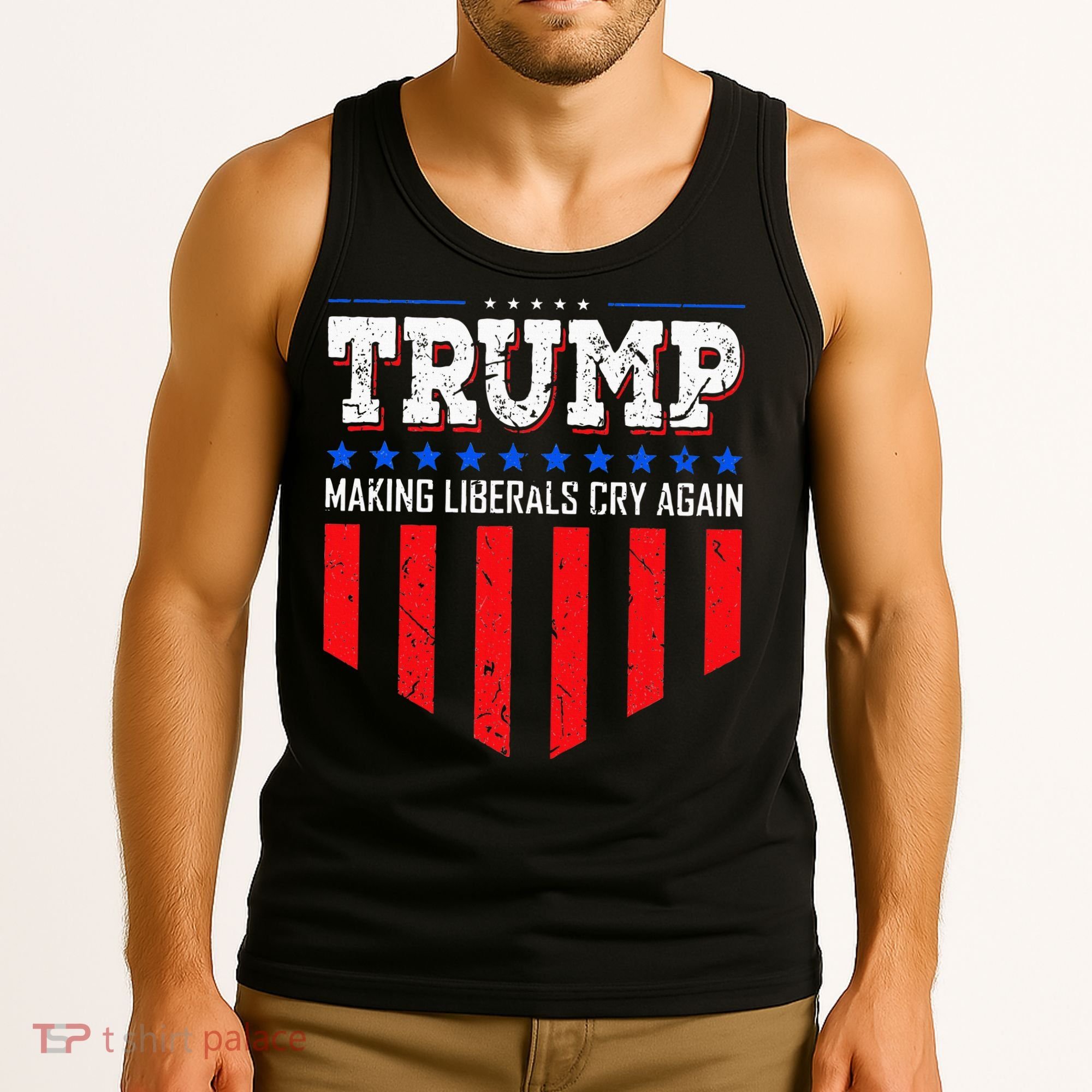 Trump Making Liberals Cry Again Funny Election Tank Top