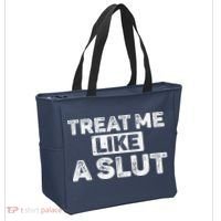 Treat Me Like A Slut Tote Bag thumb 2