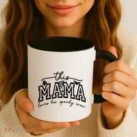 This Mama Loves Her Spooky Crew Mom Halloween Gift Coffee Mug thumb 3