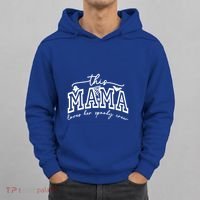 This Mama Loves Her Spooky Crew Mom Halloween Gift Hoodie thumb 0