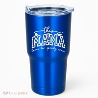 This Mama Loves Her Spooky Crew Mom Halloween Gift Tumbler thumb 0