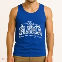 This Mama Loves Her Spooky Crew Mom Halloween Gift Tank Top thumb 3