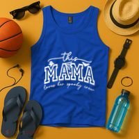 This Mama Loves Her Spooky Crew Mom Halloween Gift Tank Top thumb 4