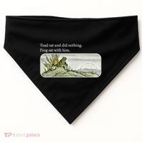 Toads Meme Lover Toad Sat And Did Nothing USA-Made Doggie Bandana thumb 0