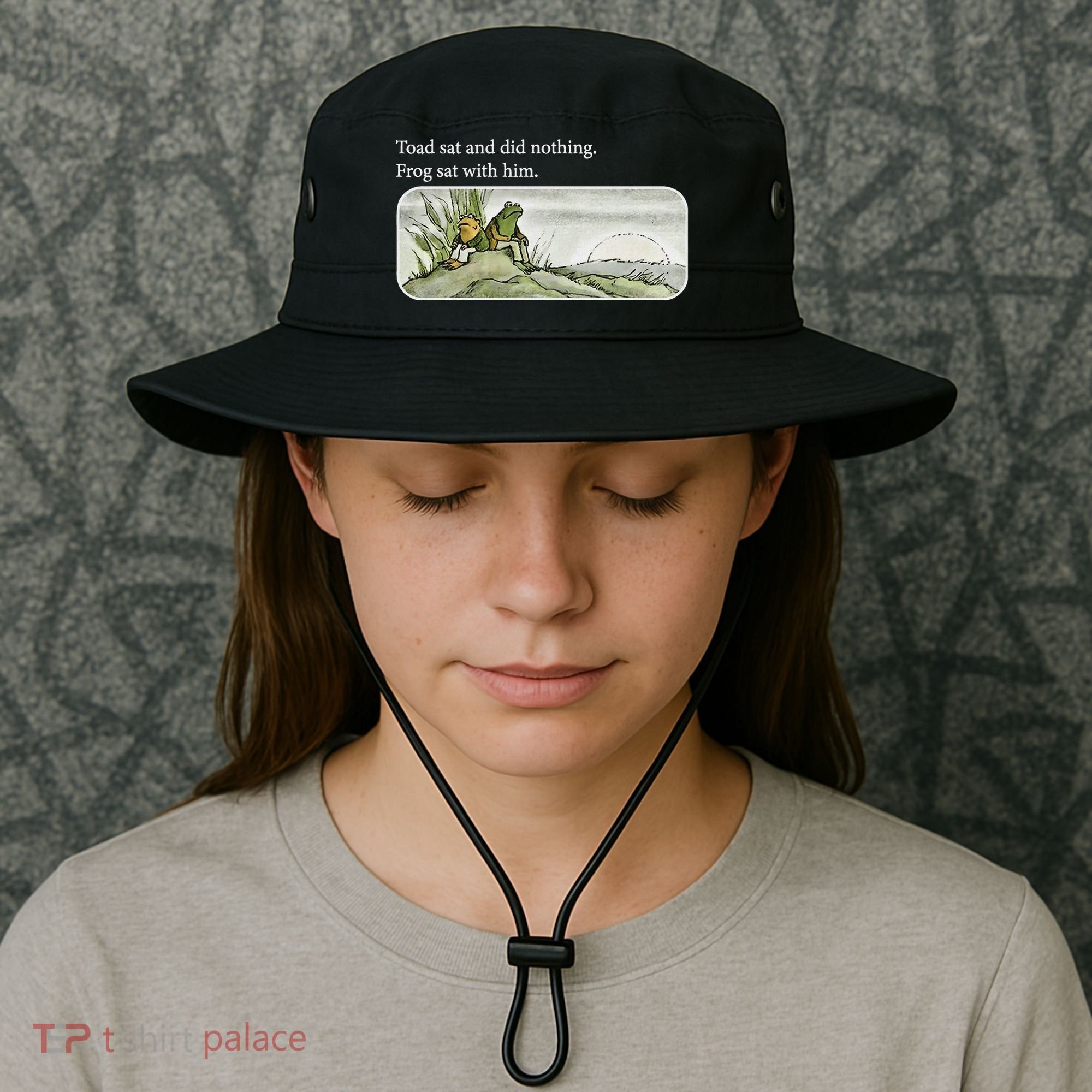 Toads Meme Lover Toad Sat And Did Nothing Bucket Hat