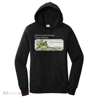 Toads Meme Lover Toad Sat And Did Nothing Women's Hoodie