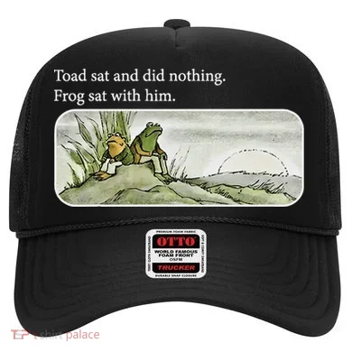 Toads Meme Lover Toad Sat And Did Nothing Hat