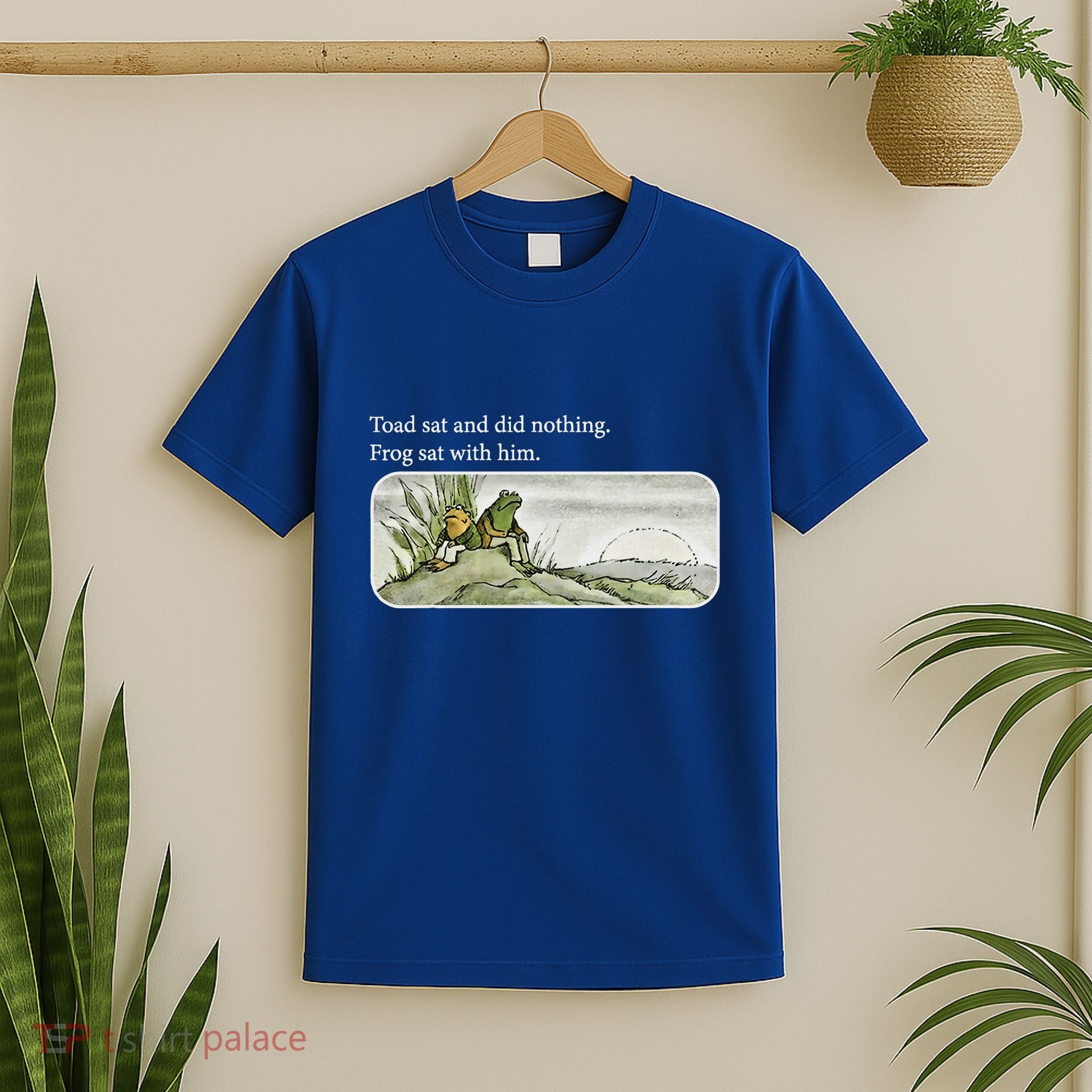 Toads Meme Lover Toad Sat And Did Nothing T-Shirt