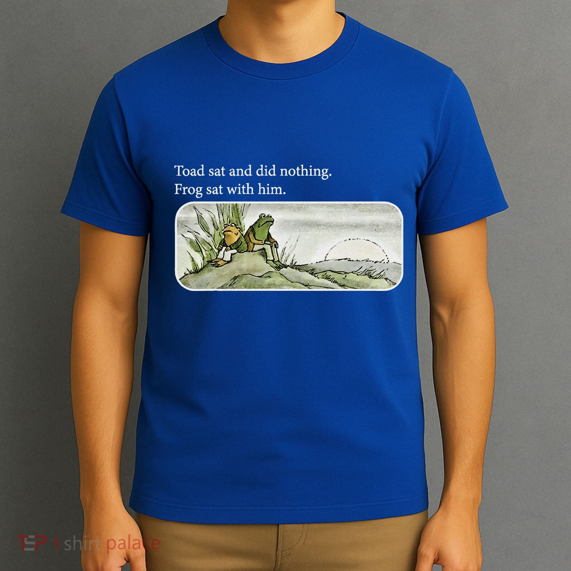 Toads Meme Lover Toad Sat And Did Nothing T-Shirt