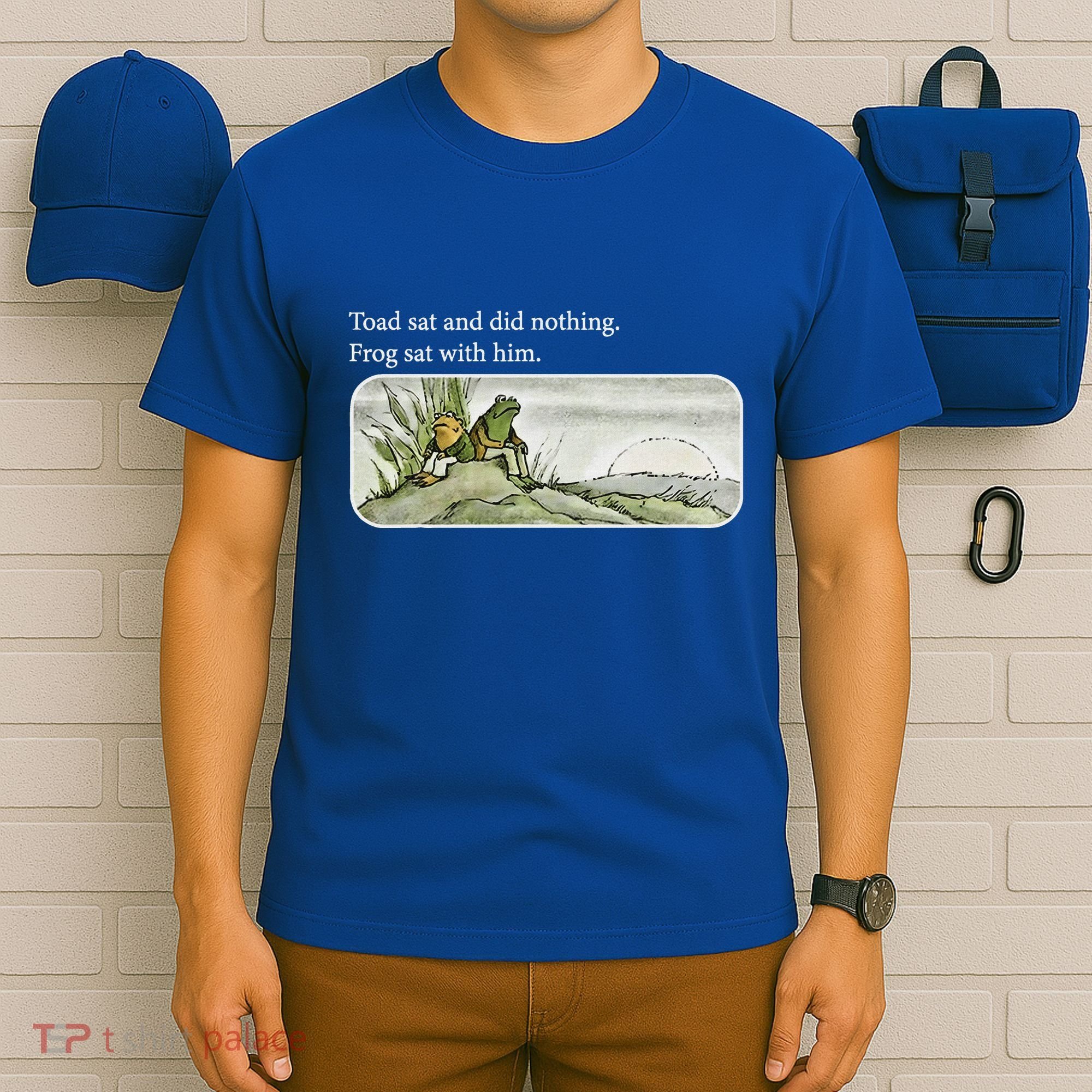 Toads Meme Lover Toad Sat And Did Nothing T-Shirt