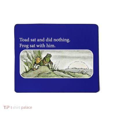Toads Meme Lover Toad Sat And Did Nothing Mousepad