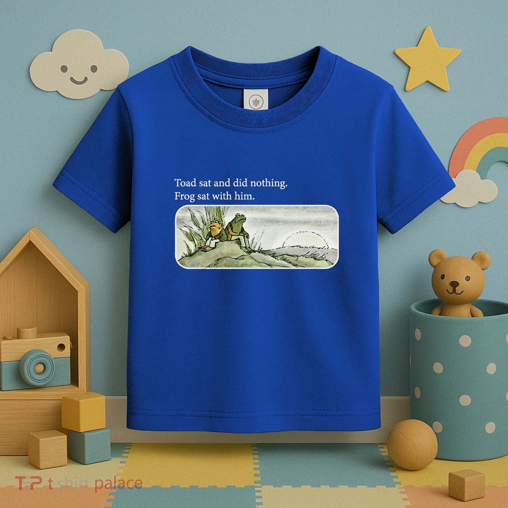 Toads Meme Lover Toad Sat And Did Nothing Toddler T-Shirt