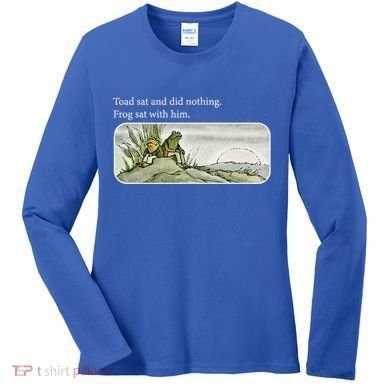Toads Meme Lover Toad Sat And Did Nothing Women's Long Sleeve Shirt