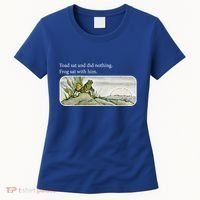 Toads Meme Lover Toad Sat And Did Nothing Women's T-Shirt thumb 0