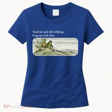 Toads Meme Lover Toad Sat And Did Nothing Women's T-Shirt