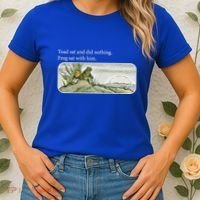 Toads Meme Lover Toad Sat And Did Nothing Women's T-Shirt thumb 2
