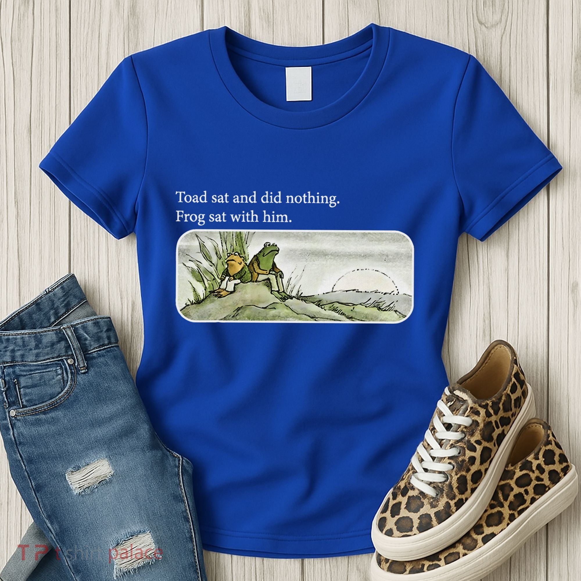 Toads Meme Lover Toad Sat And Did Nothing Women's T-Shirt