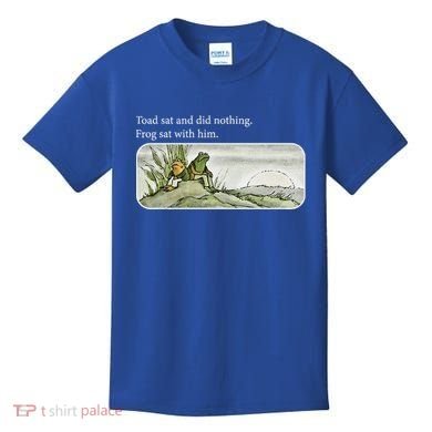 Toads Meme Lover Toad Sat And Did Nothing Kids T-Shirt