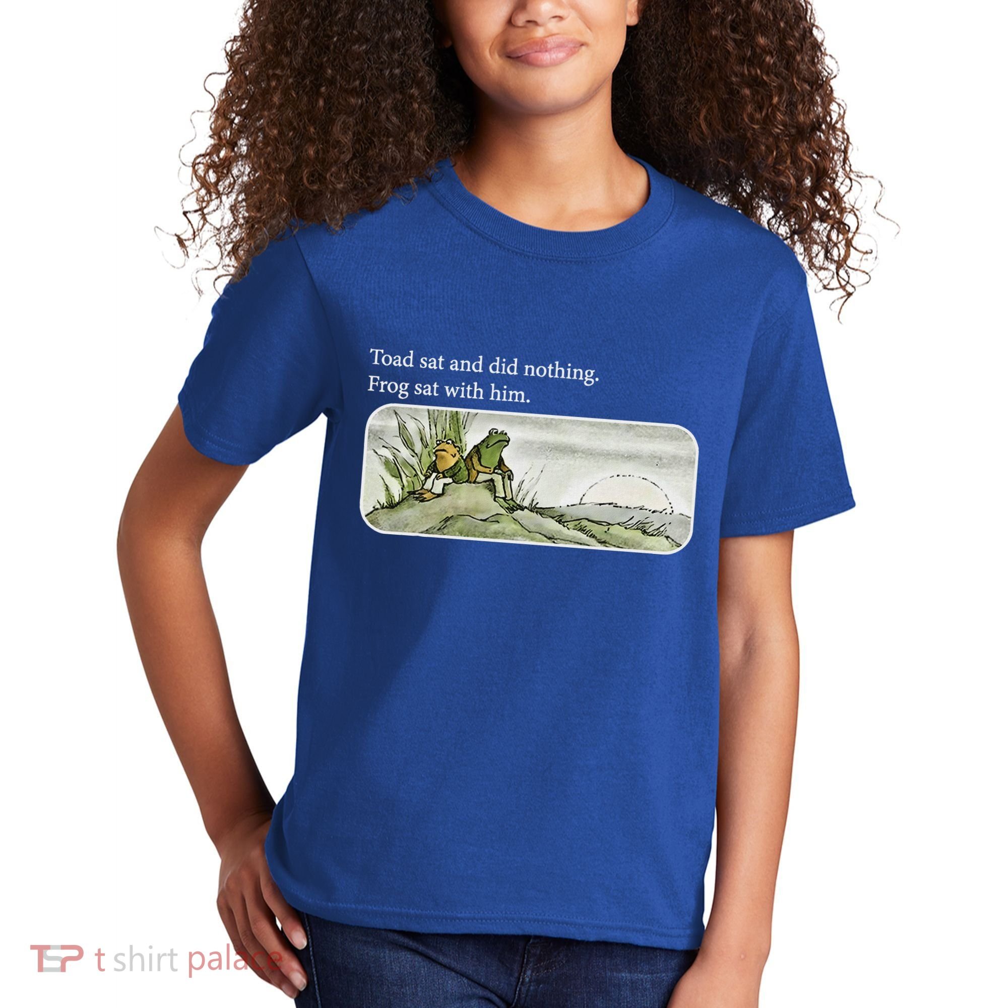 Toads Meme Lover Toad Sat And Did Nothing Kids T-Shirt