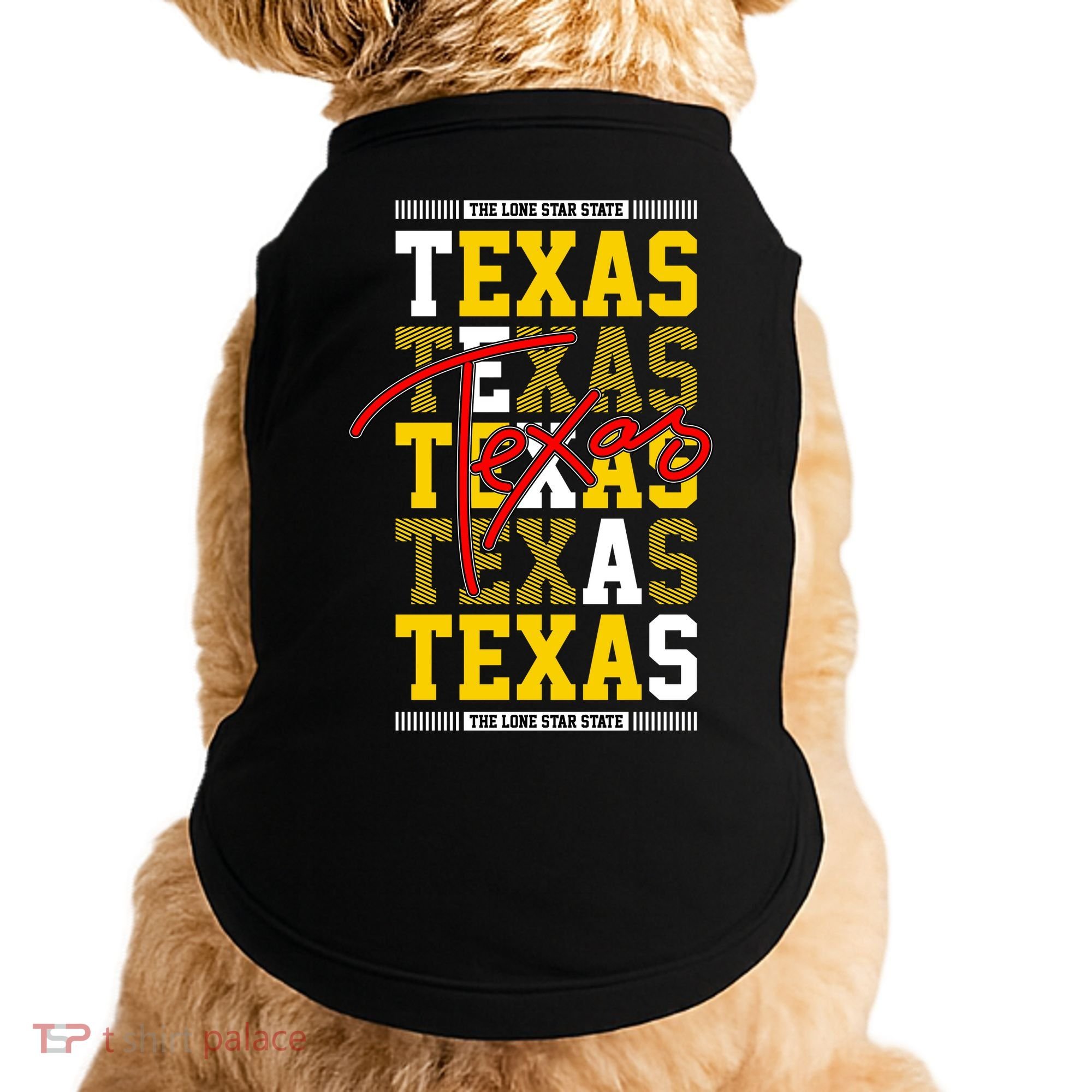 Texas Mashup Logo Doggie Tank