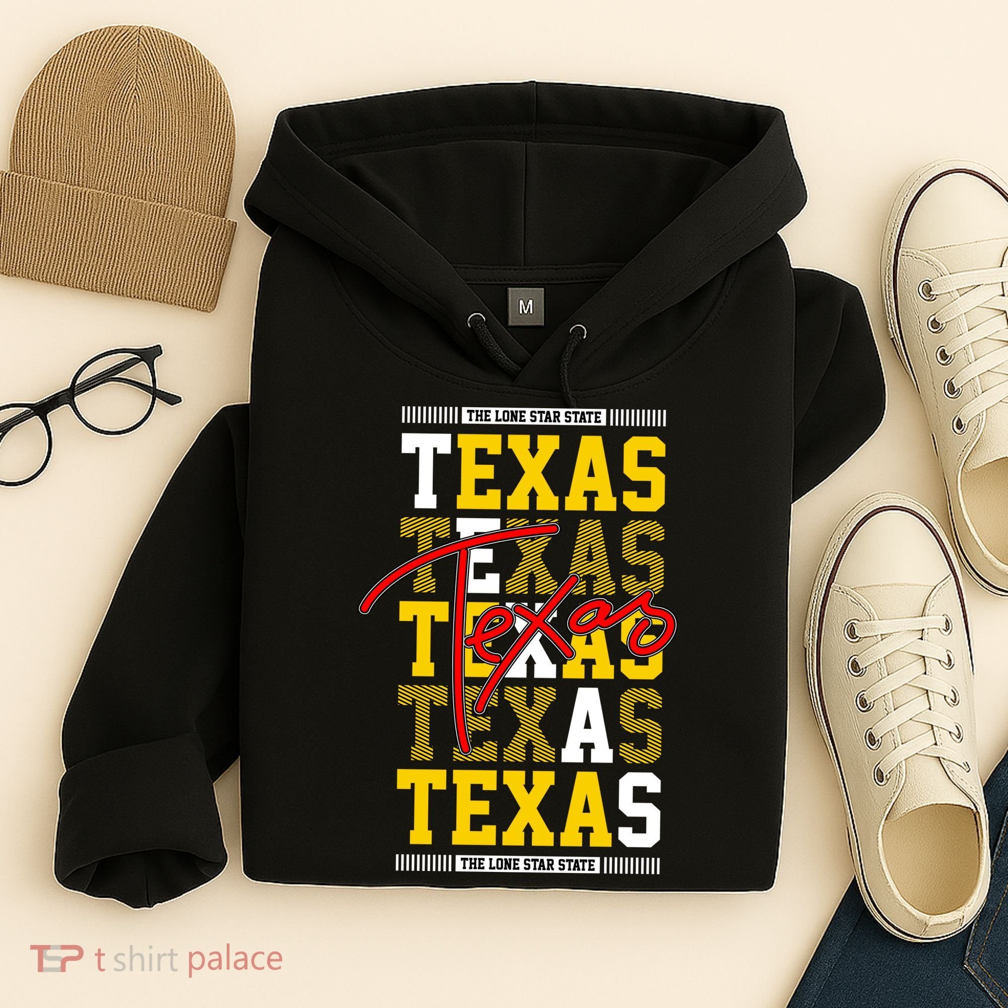 Texas Mashup Logo Hoodie