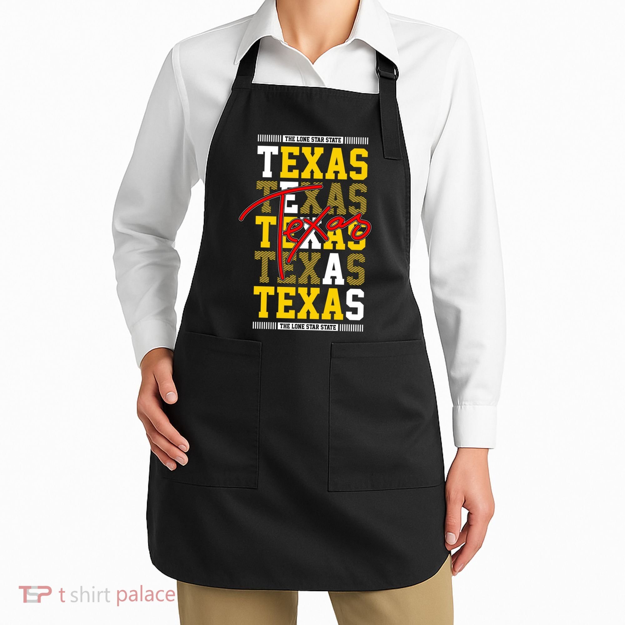 Texas Mashup Logo Apron