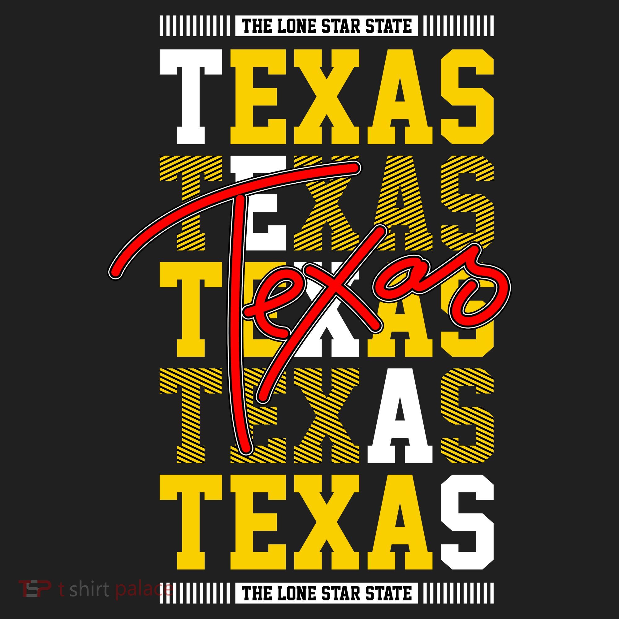 Texas Mashup Logo Golf Towel