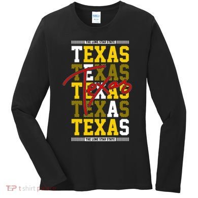 Texas Mashup Logo Women's Long Sleeve Shirt
