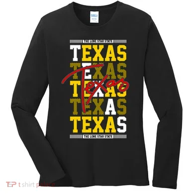 Texas Mashup Logo Women's Long Sleeve Shirt