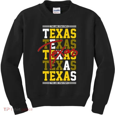 Texas Mashup Logo Kids Sweatshirt