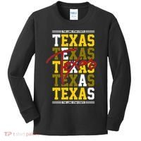 Texas Mashup Logo Kids Long Sleeve Shirt thumb 0
