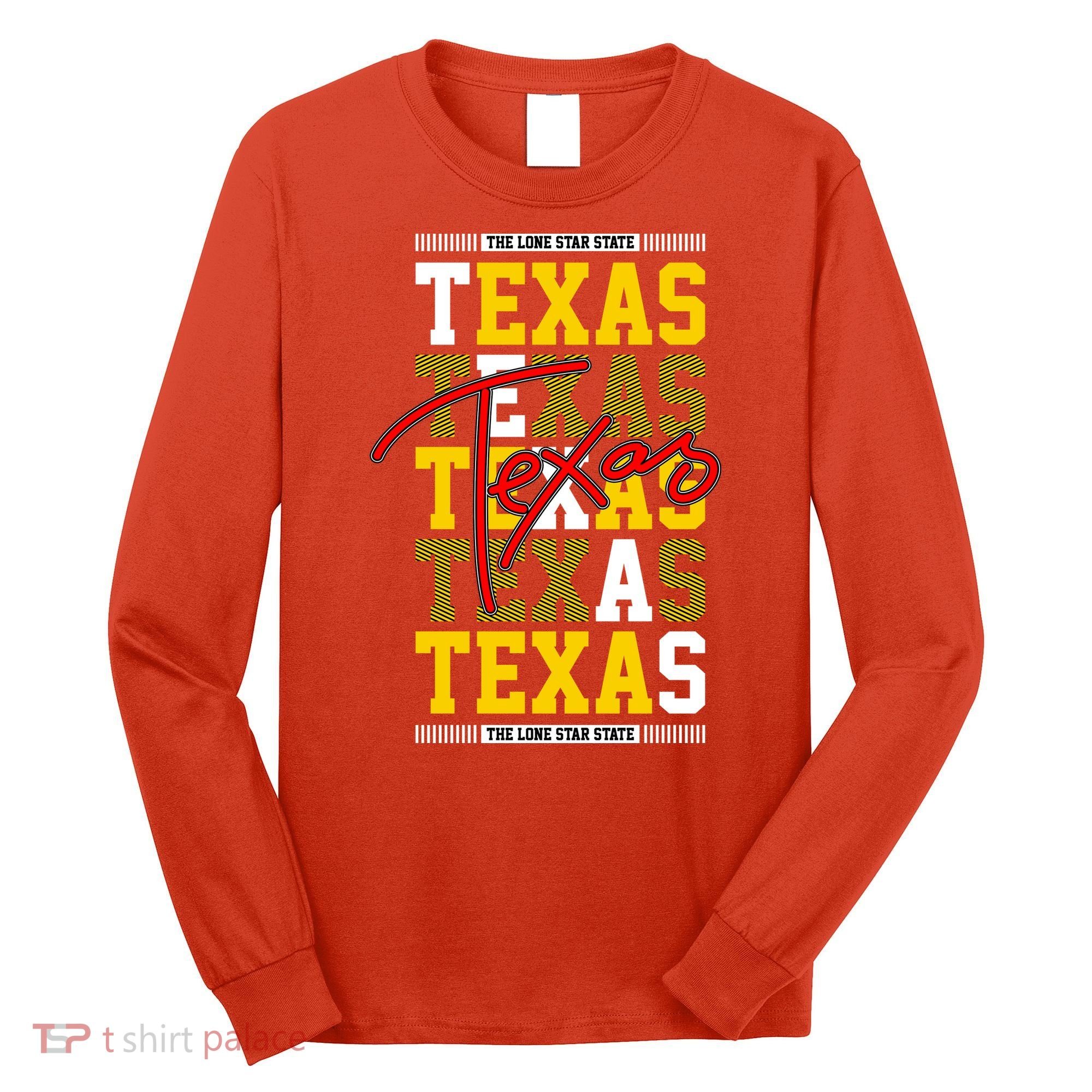 Texas Mashup Logo Long Sleeve Shirt