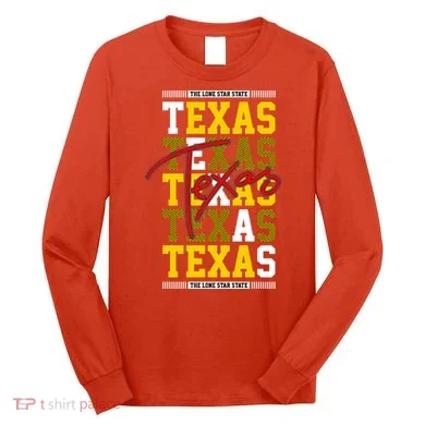 Texas Mashup Logo Long Sleeve Shirt