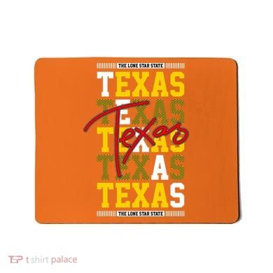 Texas Mashup Logo Mousepad