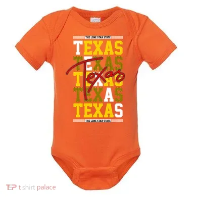 Texas Mashup Logo Baby Bodysuit
