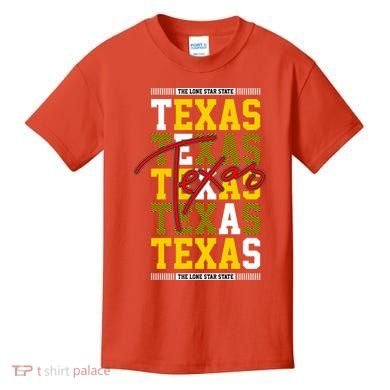 Texas Mashup Logo Kids T-Shirt